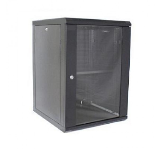 Hypernet Шафа настінна Hypernet 15U 19" 600x600 (WMNC66-15U-FLAT-BLACK)