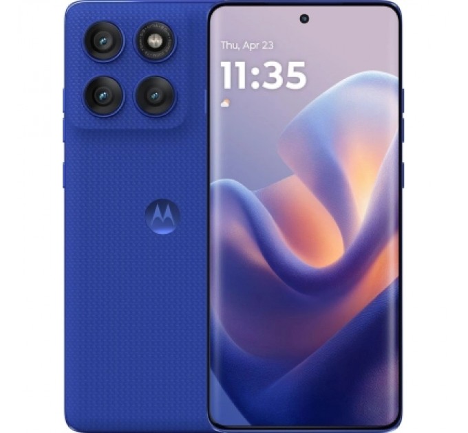 Motorola Мобільний телефон Motorola Edge 60 Pro 12/512GB Dazzling Blue (PB7X0069RS)