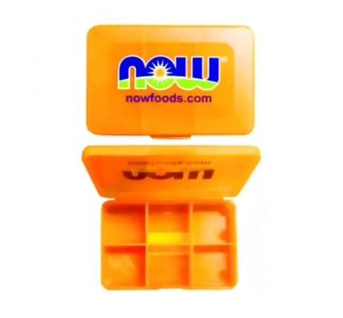 Now Foods Таблетниця Now Foods Органайзер для таблеток, таблетка, Pocket Pack Vitamin Case Small, (NF8300)