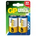 Gp Батарейка Gp D Ultra Plus LR20 * 2 (13AUP-U2 / 4891199100369)