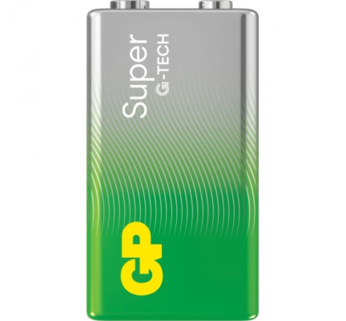 Gp Батарейка Gp Крона Super Alcaline 6LF22 9V * 1 ПВХ плівка (1604A-5UE1 / 4891199216282)