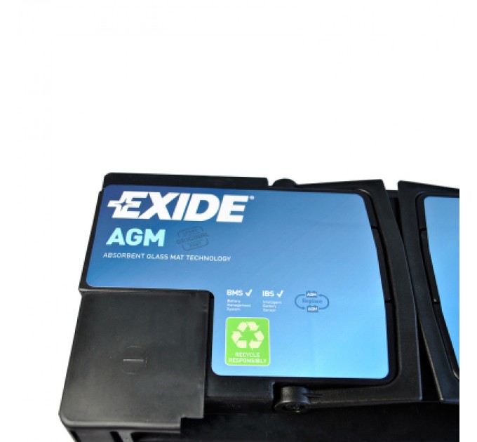 EXIDE Акумулятор автомобільний EXIDE START-STOP AGM 96Ah Ев (-/+) (EK960)