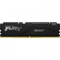 Kingston Fury (ex.HyperX) Модуль пам'яті для комп'ютера DDR5 64GB 5600 MHz Beast Black Kingston Fury (ex.HyperX) (KF556C40BB-64)