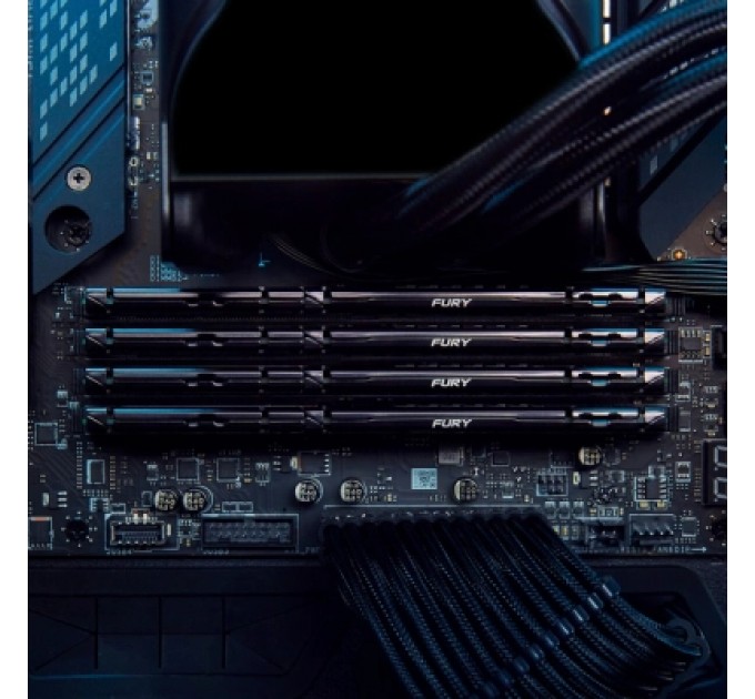 Kingston Fury (ex.HyperX) Модуль пам'яті для комп'ютера DDR5 64GB 5600 MHz Beast Black Kingston Fury (ex.HyperX) (KF556C40BB-64)