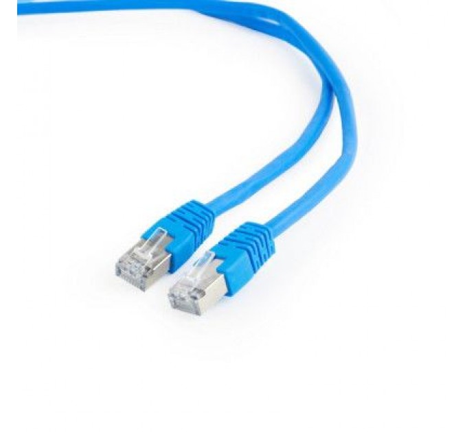Cablexpert Патч-корд 2м FTP cat 6 CCA blue Cablexpert (PP6-2M/B)