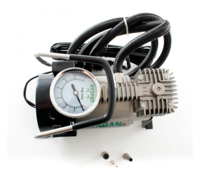 URAGAN Автомобільний компресор URAGAN 37 л/хв (90130)