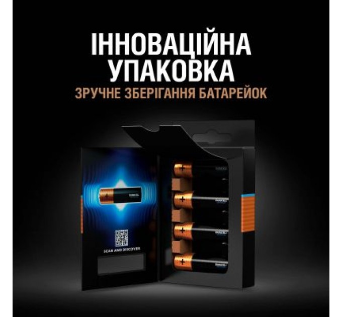 Duracell Батарейка Duracell Optimum AA лужні 4 шт. в упаковці (5015595)