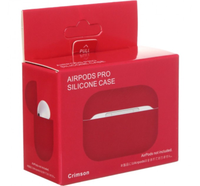 Armorstandart Чохол для навушників Armorstandart Ultrathin Silicone Case для Apple AirPods Pro Crimson (ARM55964)