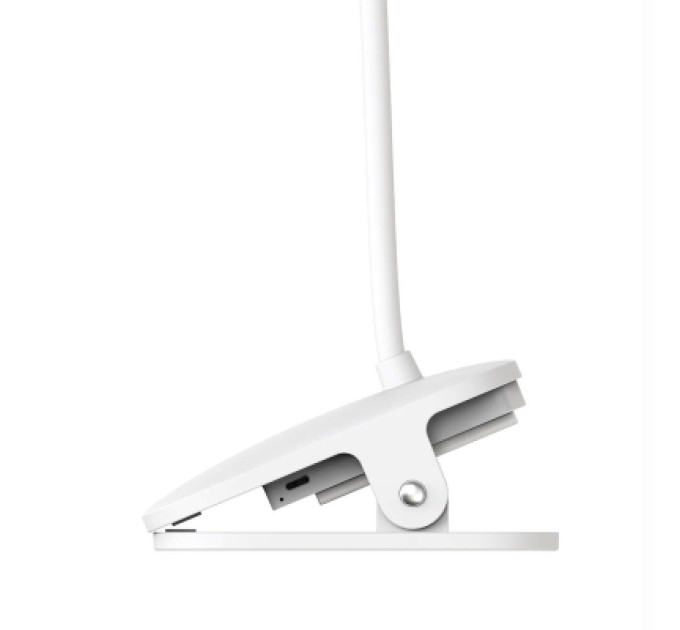 ColorWay Настільна лампа ColorWay Flexible & Clip 2, 3.5W, battery 1800 mAh (CW-DL10FCB-W)