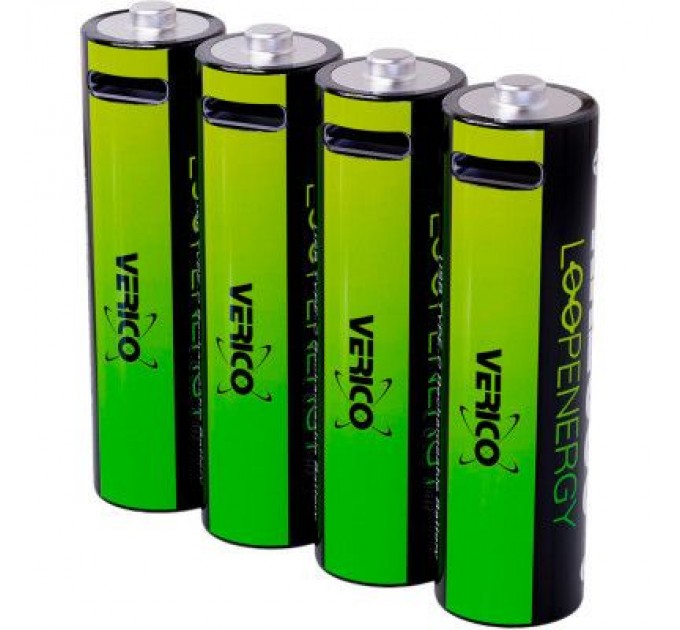 Verico Акумулятор Verico AA USB Type-C 1700mAh 1.5V Li-ion * 4 (LoopEnergy) (1UDBT-A1WEAC-NN)