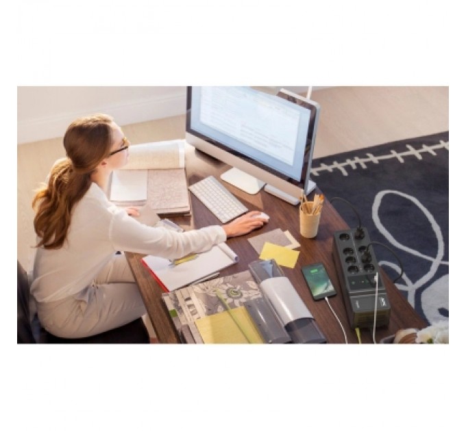 APC Пристрій безперебійного живлення APC Back-UPS 1050VA, 600W (BE1050G2-GR)