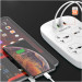 ColorWay Мережевий фільтр живлення ColorWay 4 розетки/4USB White 1.8м (1QC3.0 + 3 AUTO ID) (CW-CHU44QW)