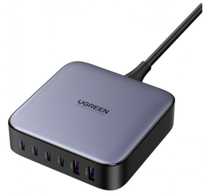 Ugreen Зарядний пристрій Ugreen 6xUSB 200W (4хUSB-C+2xUSB-A) Gan CD271 (40914)