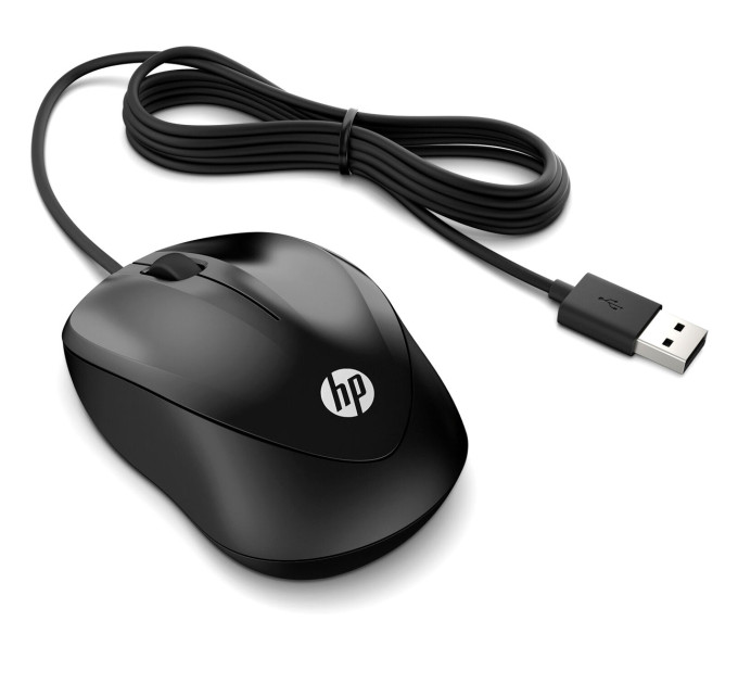 HP Мишка HP 1000 Black (4QM14AA)