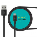 Piko Дата кабель USB 2.0 AM to Type-C 2.0m CB-UT12 black Piko (1283126493850)