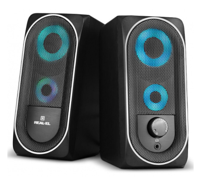 REAL-EL Акустична система REAL-EL S-110 USB Black