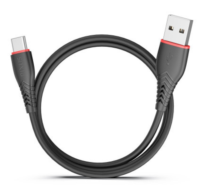 Pixus Дата кабель USB 2.0 AM to Type-C Start Pixus (4897058531367)