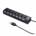 Gembird Концентратор 7 port USB 2.0 Gembird (UHB-U2P7-03)