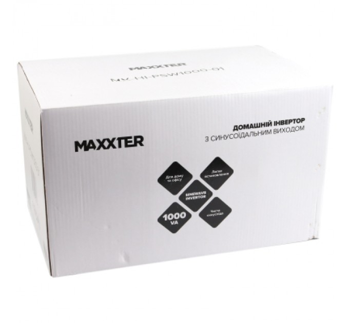 Maxxter Пристрій безперебійного живлення Maxxter MX-HI-PSW500-01