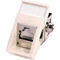 Molex Модуль Keystone RJ45 STP кат. 6, 22.5x45, кутовий, white Molex (MLG-00022-02)