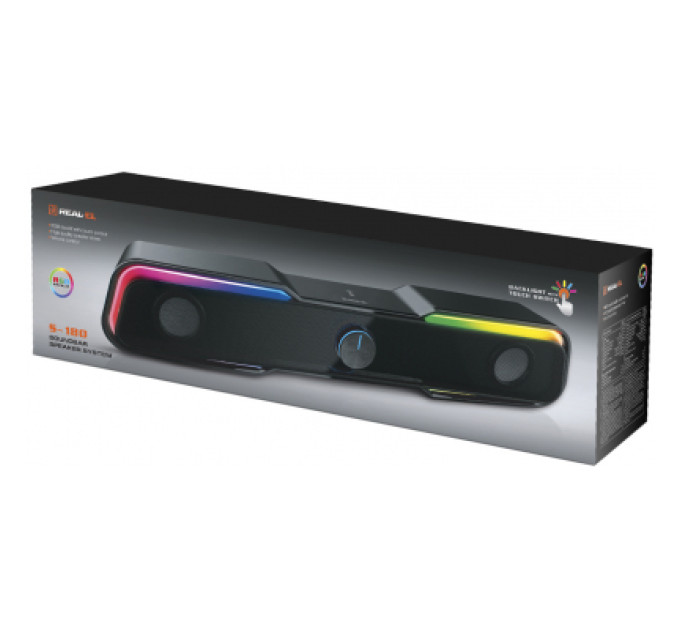 REAL-EL Акустична система REAL-EL S-180 Black