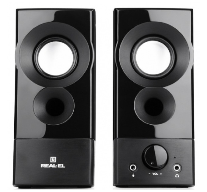 REAL-EL Акустична система REAL-EL S-90 Black