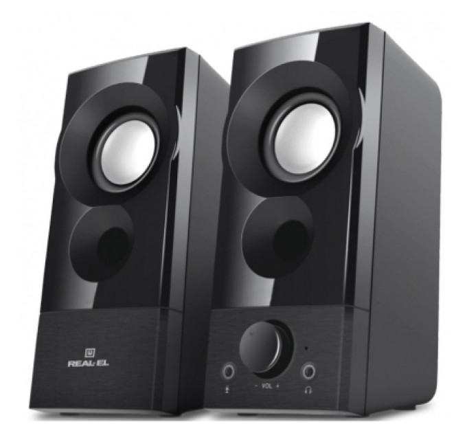 REAL-EL Акустична система REAL-EL S-90 Black