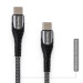 ColorWay Дата кабель USB-C to USB-C 2.0m PD Fast Charging 65W 3A grey ColorWay (CW-CBPDCC039-GR)