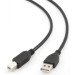 Cablexpert Кабель для принтера USB 2.0 AM/BM 1.8m Cablexpert (CCBP-USB2-AMBM-6)