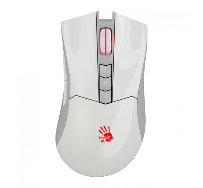 A4Tech Мишка A4Tech Bloody R90 Plus Greyish White USB