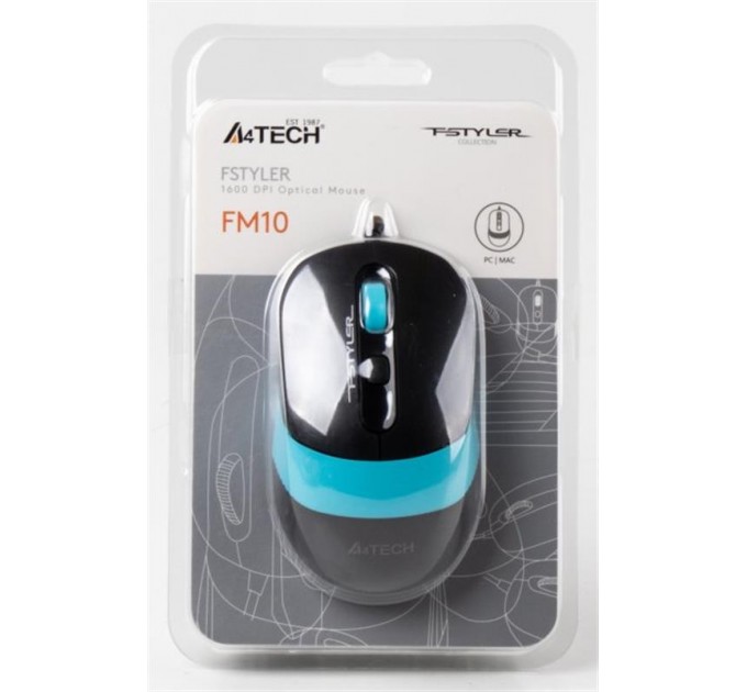 A4Tech Миша A4Tech FM10 Black/Blue