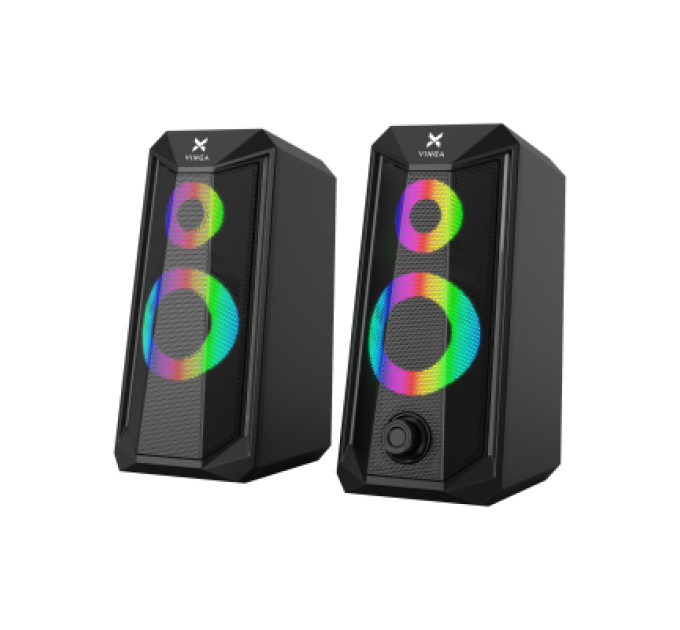 Vinga Акустична система Vinga SP-200 LED USB Black