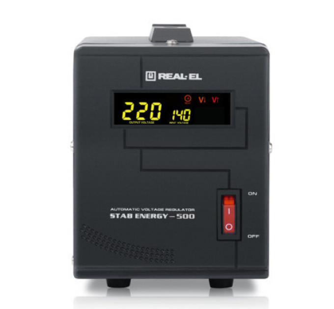 REAL-EL Стабілізатор REAL-EL STAB ENERGY-500 (EL122400011)