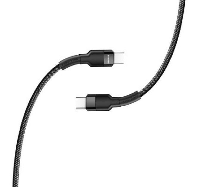 ColorWay Дата кабель USB-C to USB-C 1.0m 3.0A black ColorWay (CW-CBPDCC047-BK)
