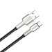 ColorWay Дата кабель USB 2.0 AM to Type-C 1.0m head metal black ColorWay (CW-CBUC046-BK)