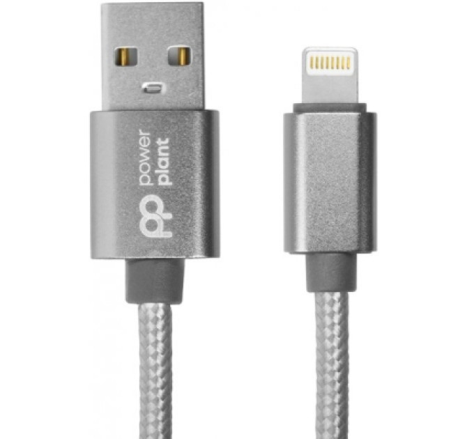 PowerPlant Дата кабель USB 2.0 AM to Lightning 1.0m PowerPlant (CA912322)