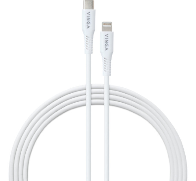 Vinga Дата кабель USB-C to Lightning 1.0m 3A 20W TPE Vinga (VCDCCLM231)