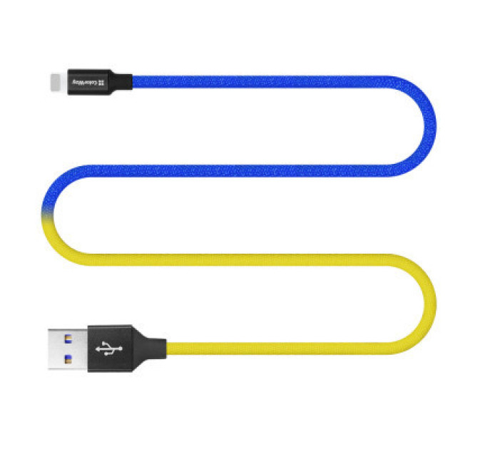 ColorWay Дата кабель USB 2.0 AM to Lightning 1.0m National ColorWay (CW-CBUL052-BLY)