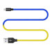 ColorWay Дата кабель USB 2.0 AM to Lightning 1.0m National ColorWay (CW-CBUL052-BLY)