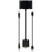 Cablexpert Перехідник Cablexpert VGA to HDMI/VGA+audio 3.5mm (A-VGA-HDMI-02)
