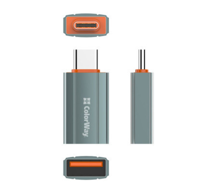 ColorWay Перехідник USB-A toUSB-C ColorWay (CW-AD-AC)