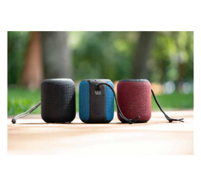 2E Акустична система 2E SoundXPod TWS MP3 Wireless Waterproof Black (2E-BSSXPWBK)