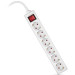 REAL-EL Мережевий фільтр живлення REAL-EL RS-6 Protect M 5m, white (EL122300035)