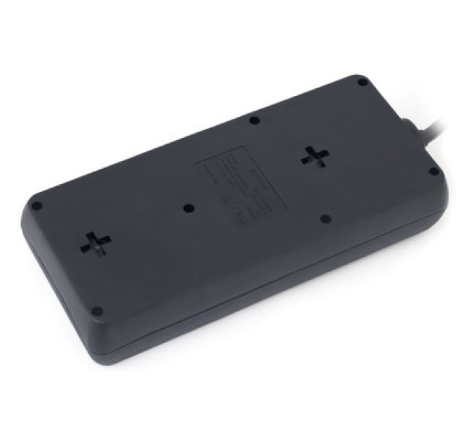 REAL-EL Мережевий фільтр живлення REAL-EL RS-8 Protect 5m, black (EL122300024)
