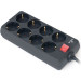 REAL-EL Мережевий фільтр живлення REAL-EL RS-8 Protect 5m, black (EL122300024)