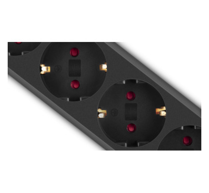 REAL-EL Мережевий фільтр живлення REAL-EL RS-Protect M 1.8m, black (EL122300026)
