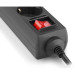 REAL-EL Мережевий фільтр живлення REAL-EL RS-Protect M 1.8m, black (EL122300026)