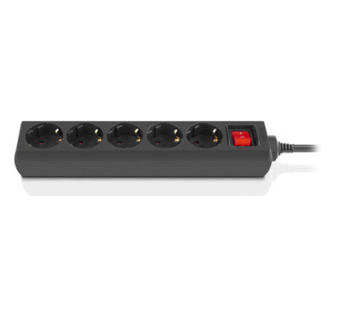 REAL-EL Мережевий фільтр живлення REAL-EL RS-Protect M 1.8m, black (EL122300026)