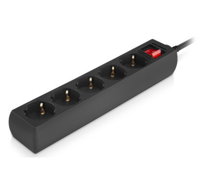 REAL-EL Мережевий фільтр живлення REAL-EL RS-Protect M 1.8m, black (EL122300026)
