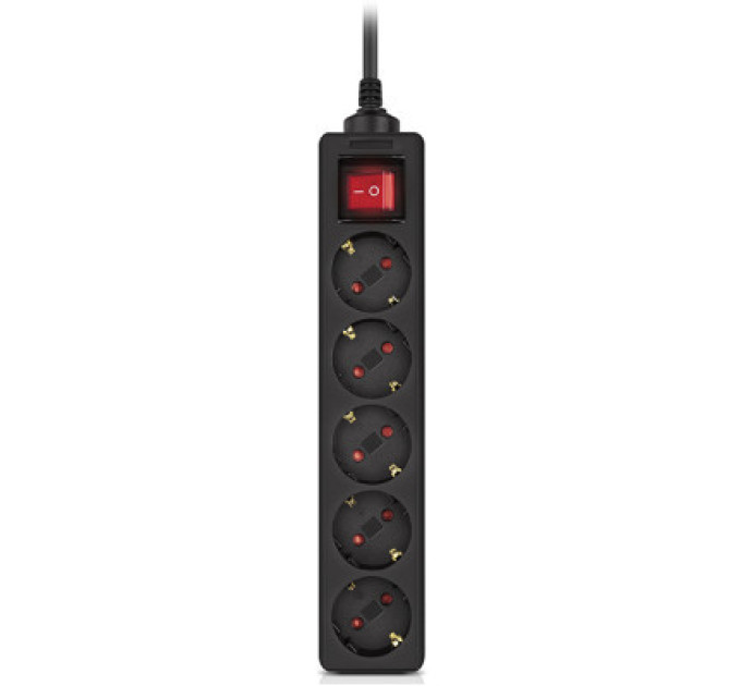 REAL-EL Мережевий фільтр живлення REAL-EL RS-Protect M 1.8m, black (EL122300026)